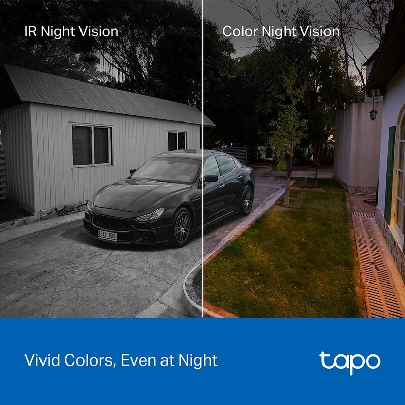 Tapo C610 KIT Telecamera WiFi Esterno 2K 3MP con Pannello Solare, 360° PTZ, 2pz