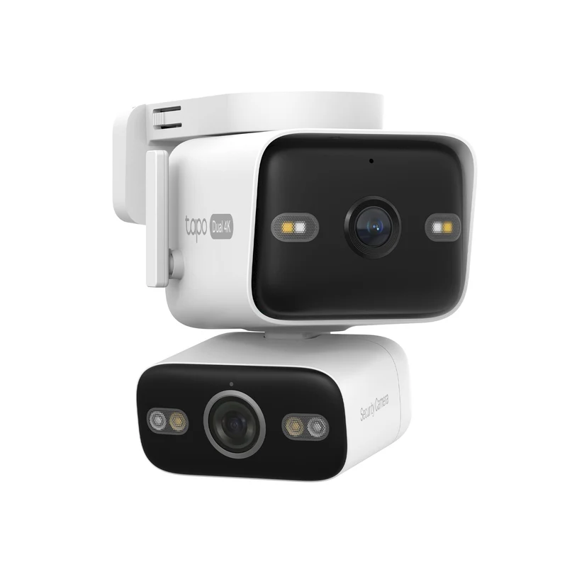 Tapo C575D Telecamera WiFi/PoE Esterno Doppio Obiettivo 4K, PTZ, Zoom 18x