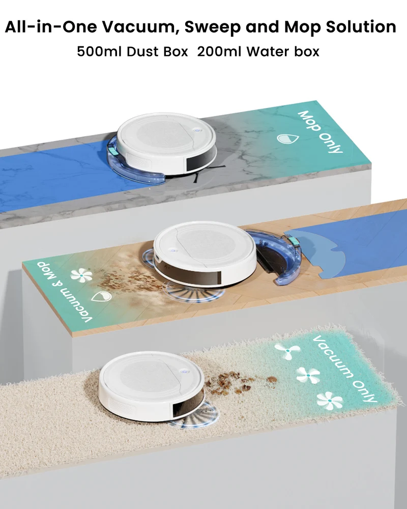 Lefant Robot Vacuum M310 Ultra White