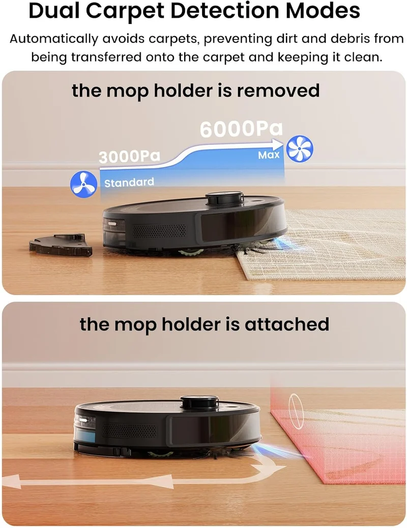 Lefant Robot Vacuum M2 Plus Black