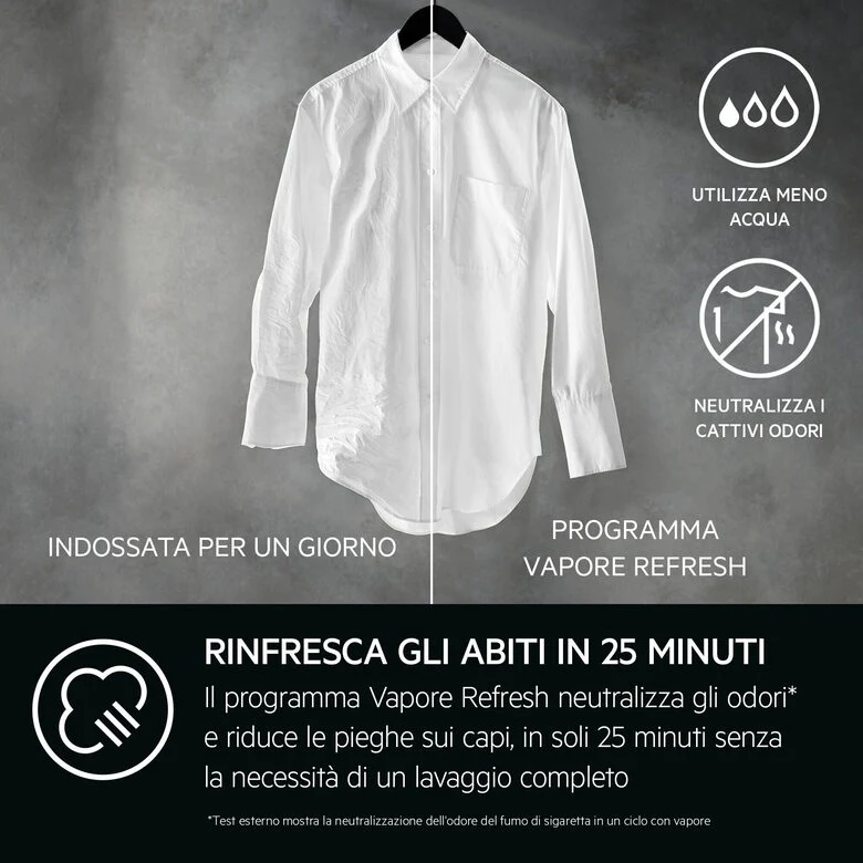 AEG Series 7000 LAVATRICE CARICA FRONTALE 10 KG CLASSE A-40% 1400 GIRI XLR7FBGH10V4 MADE IN ITALY