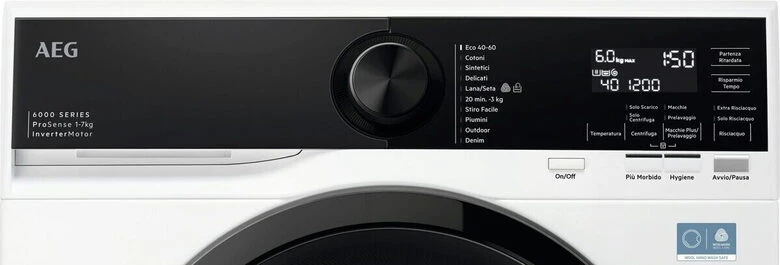 AEG Series 6000 LAVATRICE SLIM 7 KG CLASSE A 1400 GIRI L6SE47A