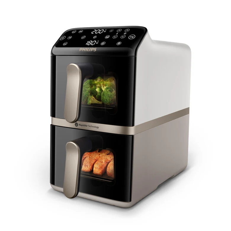 Philips 4000 series Airfryer Serie 4000 con doppio cestello verticale