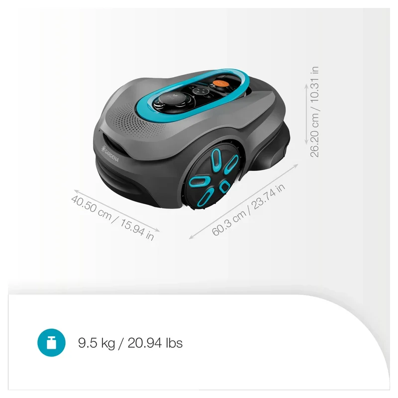 Robot Rasaerba Gardena smart SILENO Sense 600 m²