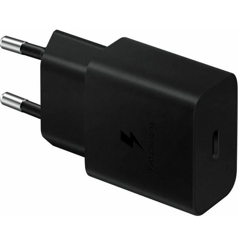Samsung EP-T2510X Caricatore Originale da 25W, Porta USB-C - Caricabatterie (con Cavo), Nero