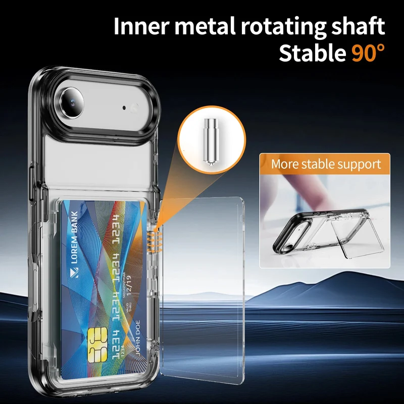 Protective Case for iPhone with Card Holder