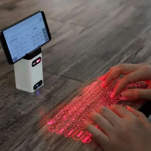 Bluetooth Virtual Laser Keyboard with Mouse