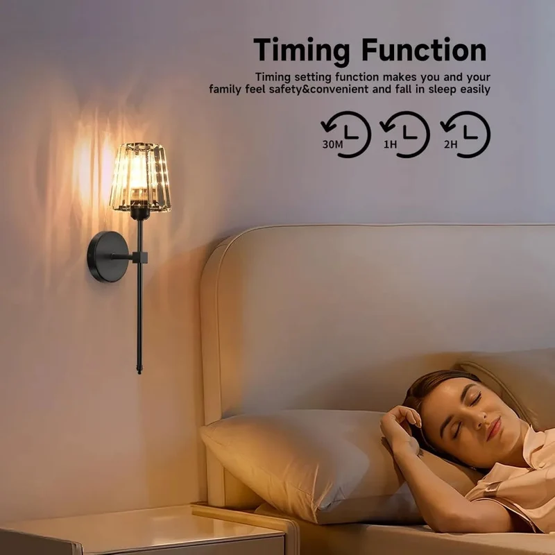 LED RGB Rechargeable Wall Lamp