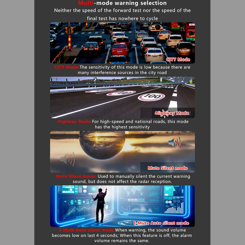 Car Radar Detector for a Radar Speed Monitor