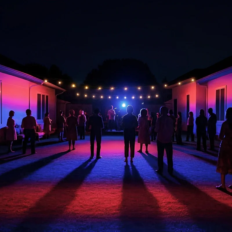 Projecteur LED Extérieur RGB Étanche avec Télécommande - Spot Extérieur IP65
