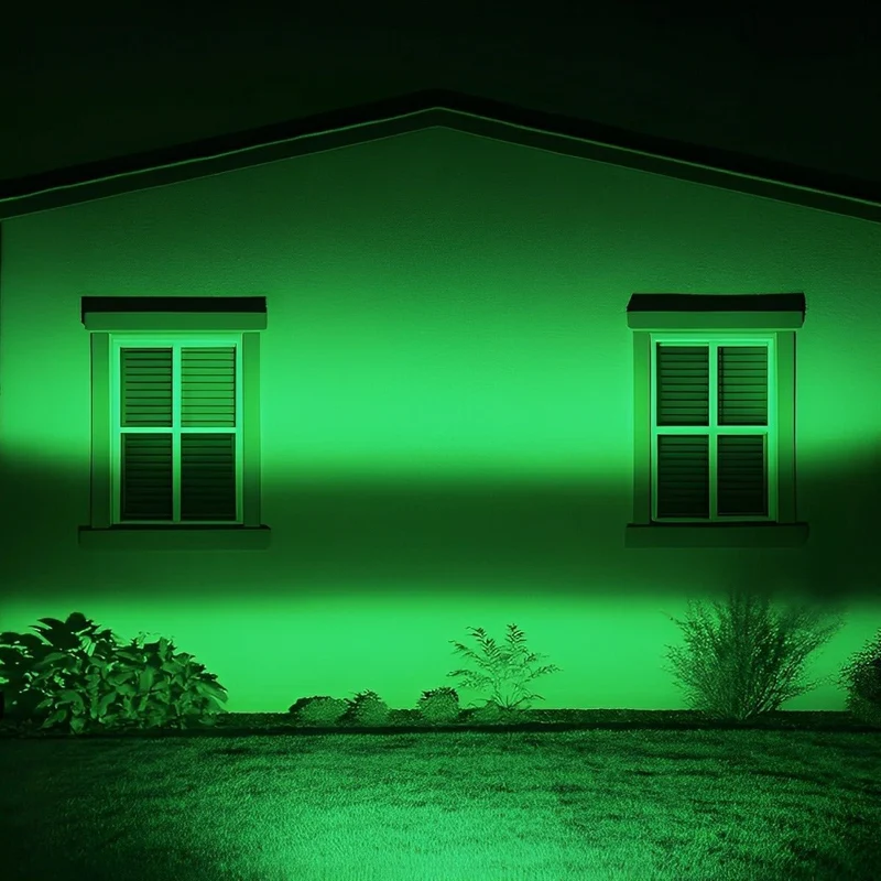Projecteur LED Extérieur RGB Étanche avec Télécommande - Spot Extérieur IP65