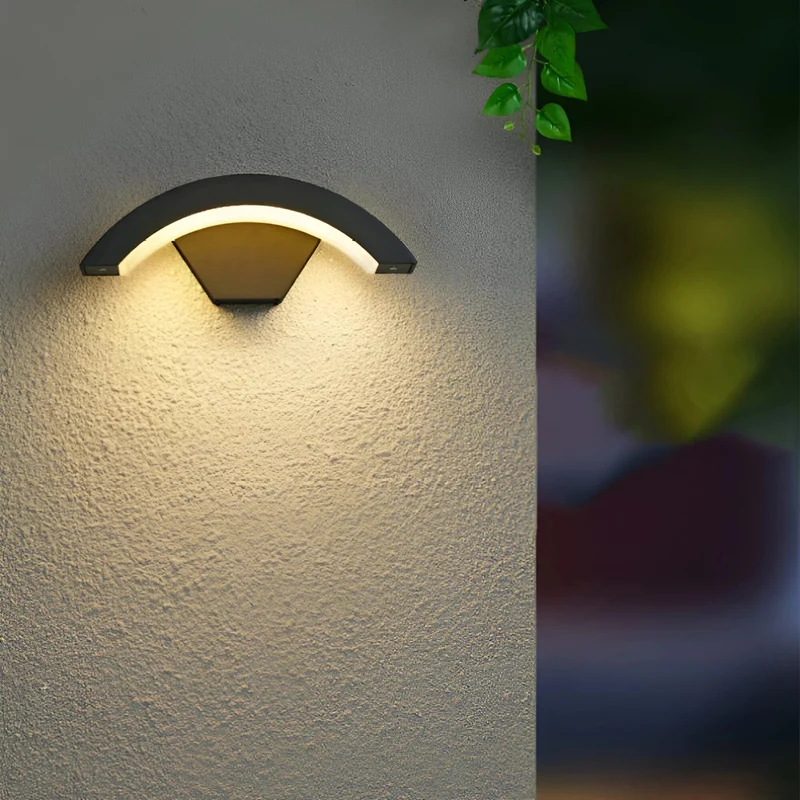 Applique Murale Extérieure avec Détecteur de Mouvement - LumiGuard