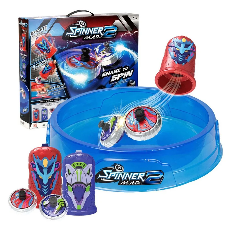 Silverlit Spinner Mad 2 Deluxe Battle Pack