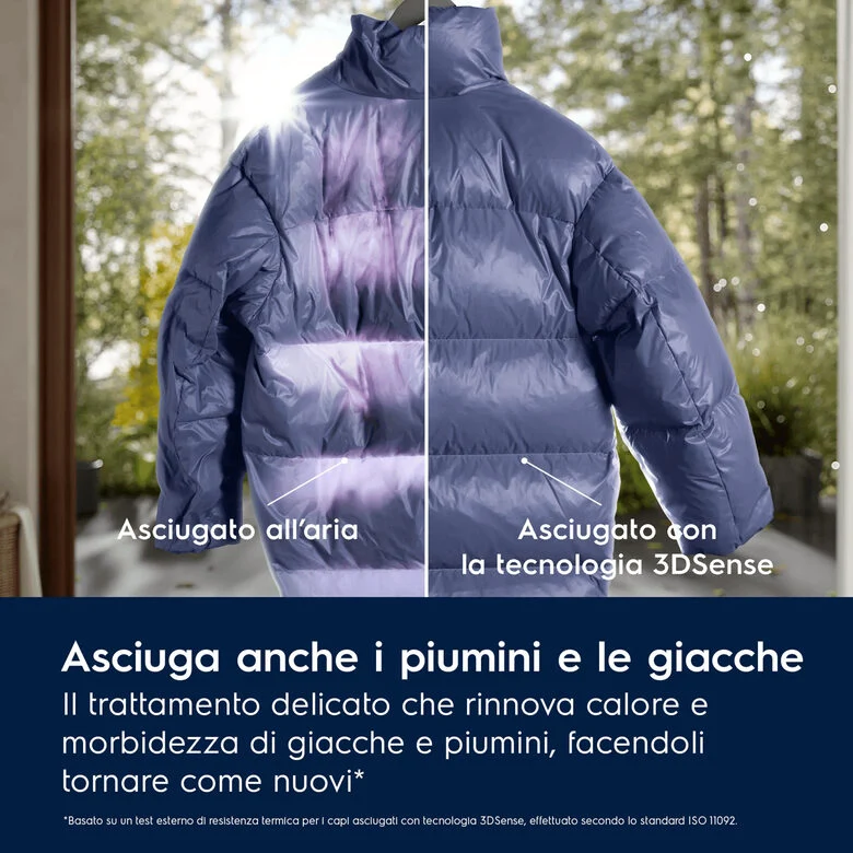 Electrolux EW7H4E10BY asciugatrice Libera installazione Caricamento frontale 10 kg Bianco, Nero