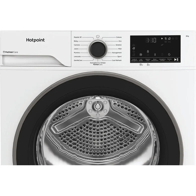 Hotpoint Ariston Asciugatrice slim a pompa di calore , 8 kg - HPT 83D BS IT - Délica