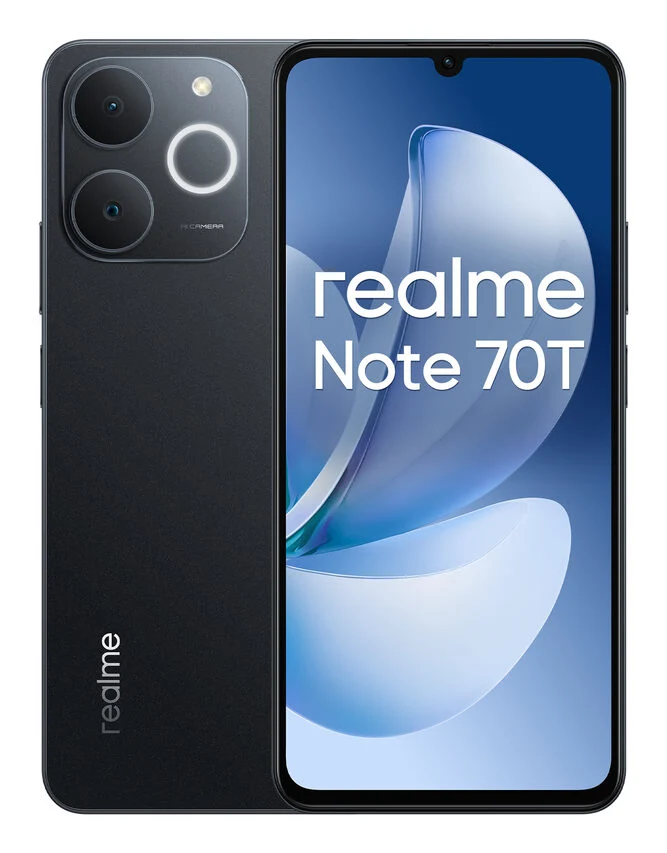 realme Note 70T 17,1 cm (6.74") Doppia SIM Android 15 4G USB tipo-C 4 GB 64 GB 6000 mAh Nero