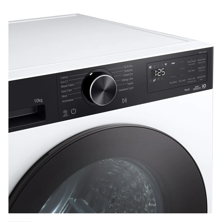 LG RNX5008TLB Asciugatrice Intelligente AI Dry 8 kg Classe B Bianco