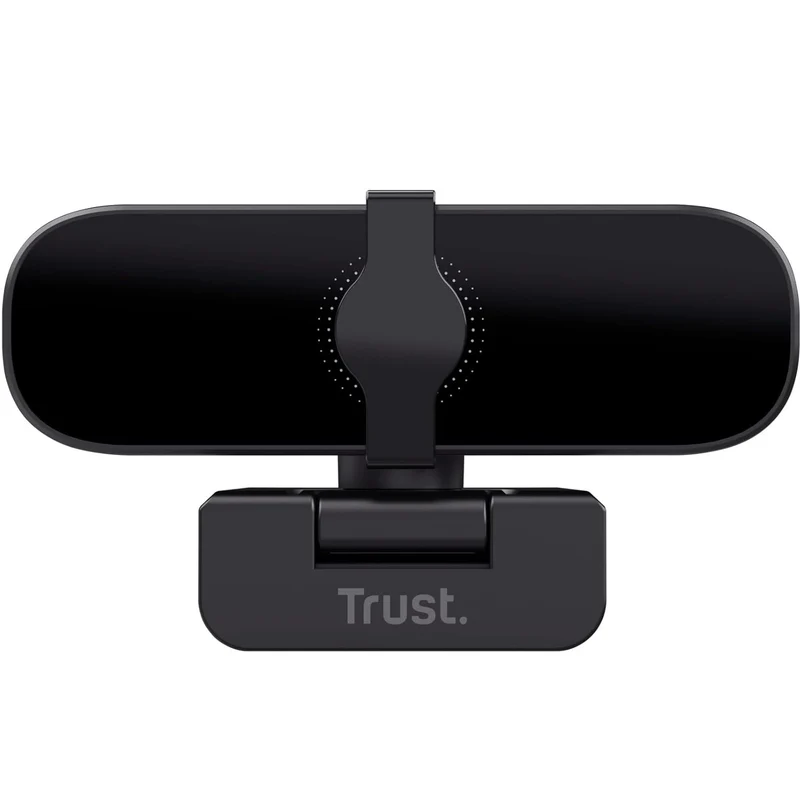 Trust Tanor 1080p Webcam PC con Microfono, Web Camera PC USB con Filtro Privacy, Fuoco Fisso 30 FPS, Plastica Riciclata 85%, Videocamera Full HD per Laptop Desktop Mac Windows Skype Zoom Teams