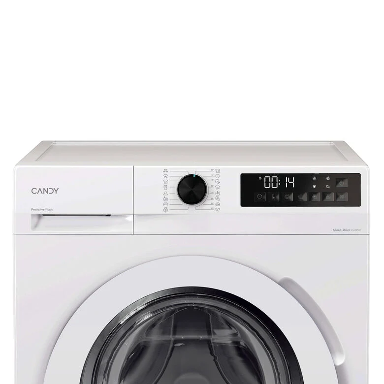 Candy GD 06SS6-S Prowash 300 Lavatrice A Libera Installazione 6 Kg, 1000 Giri, Classe A, Bianco, Inverter, Fresh Vapor, 8 Cicli Rapidi