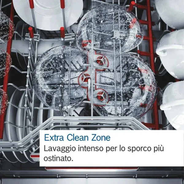 Bosch SMU6ECS12E Serie 6 Lavastoviglie da incasso sottopiano 60 cm Acciaio spazzolato
