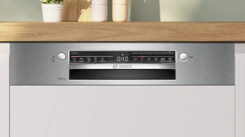 Bosch SMI2ITS09E Lavastoviglie a incasso scomparsa Parziale Inox (E)