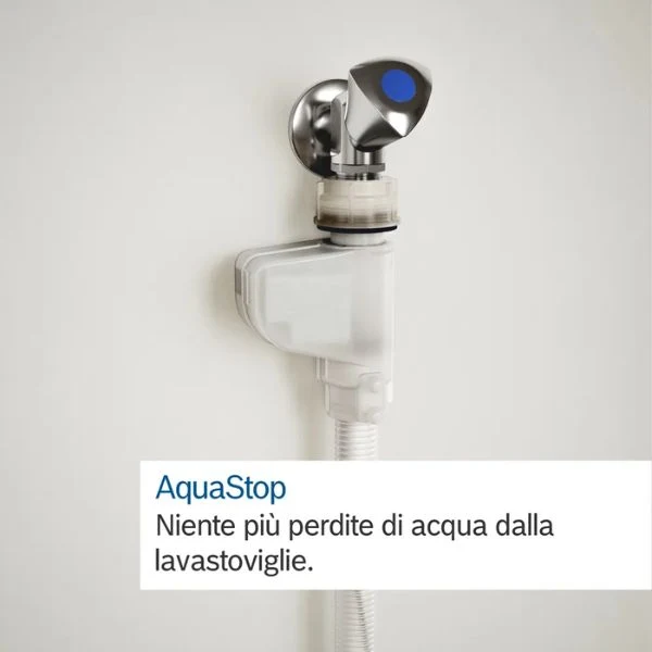 Bosch SMI4EVS08E lavastoviglie da incasso Serie 4 frontalino in acciaio spazzolato CLASSE C