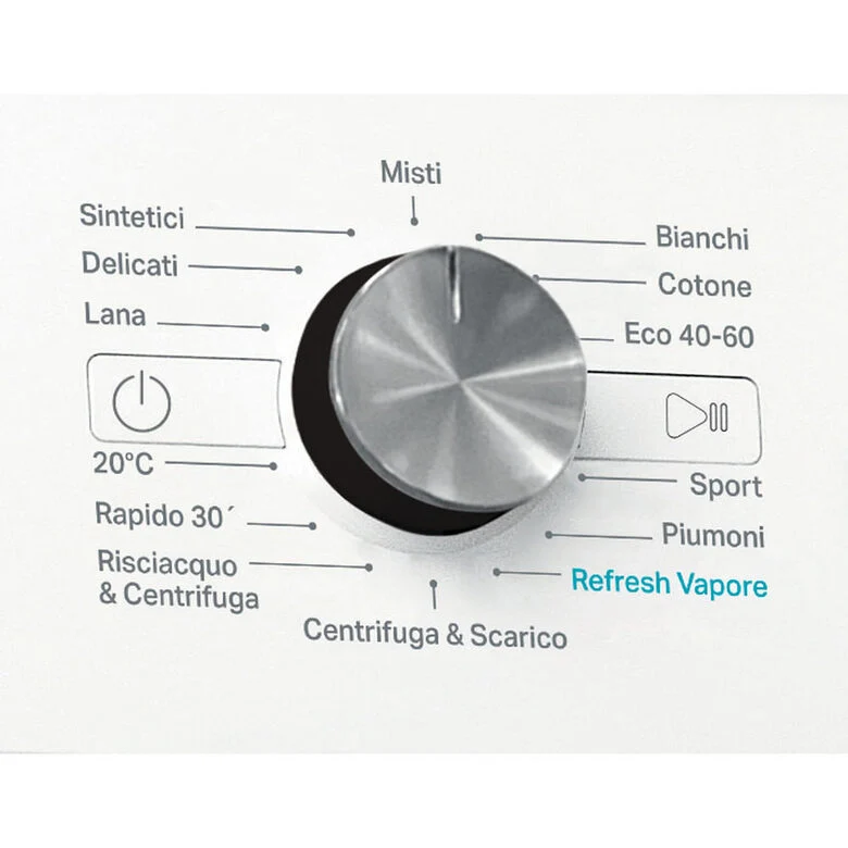 Whirlpool FFB 9479 BV IT Lavatrice A Libera Installazione 9 Kg, 1400 Giri, Tecnologia 6° Senso, Freshcare+ Con Vapore, Classe B, Bianco