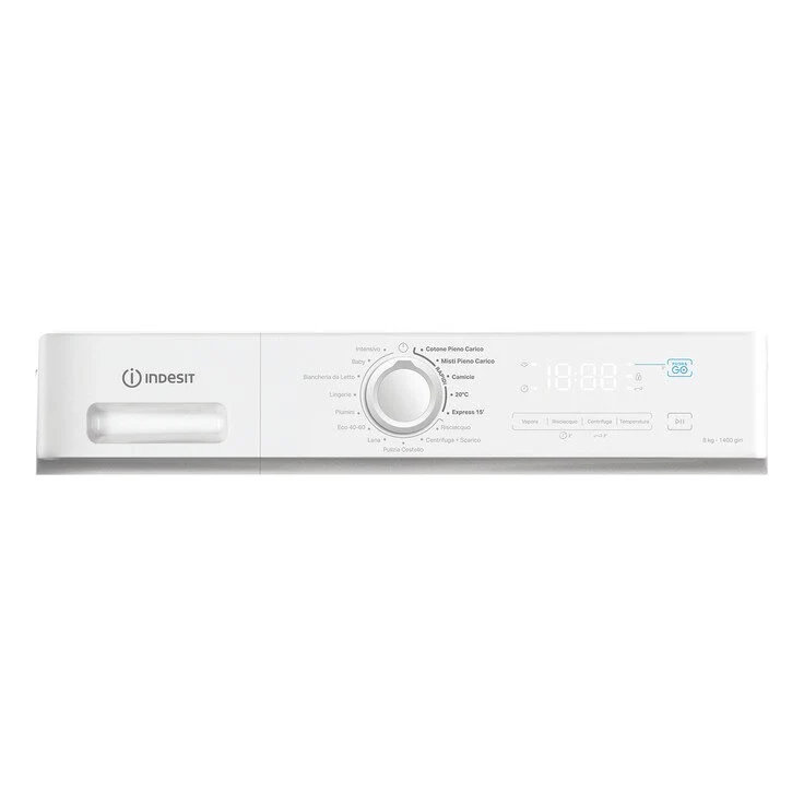Indesit IMA 864 MY TIME IT Lavatrice A Libera Installazione 8kg, 1400 Giri, Classe A, Bianco, Display Digitale