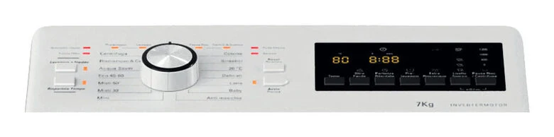 Hotpoint Ariston WMTG725BIT Lavatrice A Carica Dall'alto Libera Installazione 7 Kg, 1200 Giri, Antimacchia, Classe B, Bianco