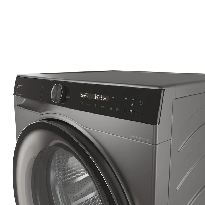 Candy BS 48SB6G-S ProWash 700 Lavatrice A Libera Installazione 8 Kg, 1400 Giri, Classe A, Antracite
