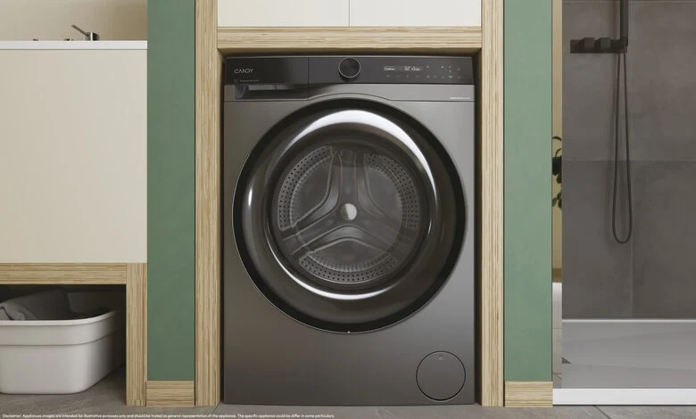 Candy BS 48SB6G-S ProWash 700 Lavatrice A Libera Installazione 8 Kg, 1400 Giri, Classe A, Antracite