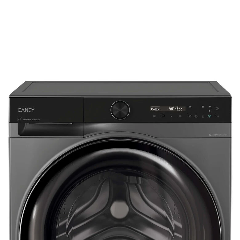 Candy BS 48SB6G-S ProWash 700 Lavatrice A Libera Installazione 8 Kg, 1400 Giri, Classe A, Antracite