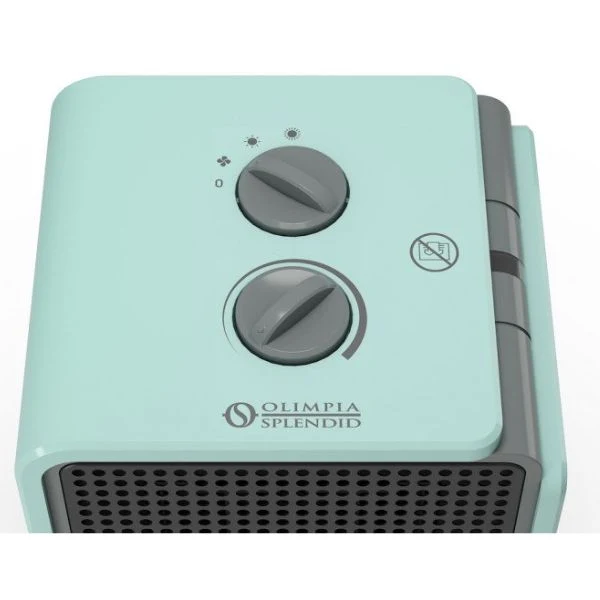 Splendido Caldo Cubic 99268 Termoventilatore Ceramico Compatto Sicuro
