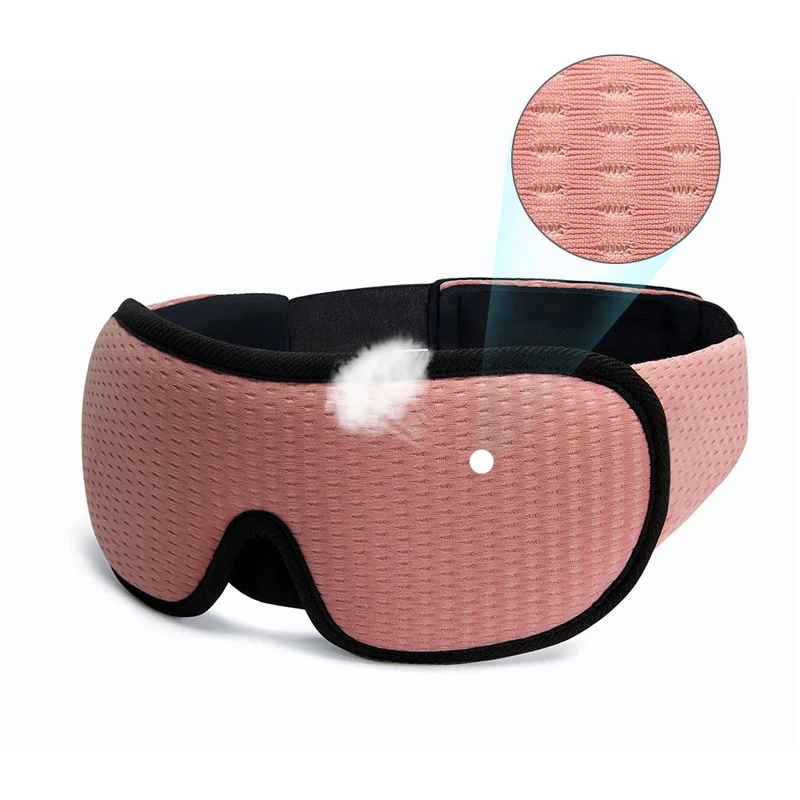 3D Sleeping Mask Block Out Light Soft Padded