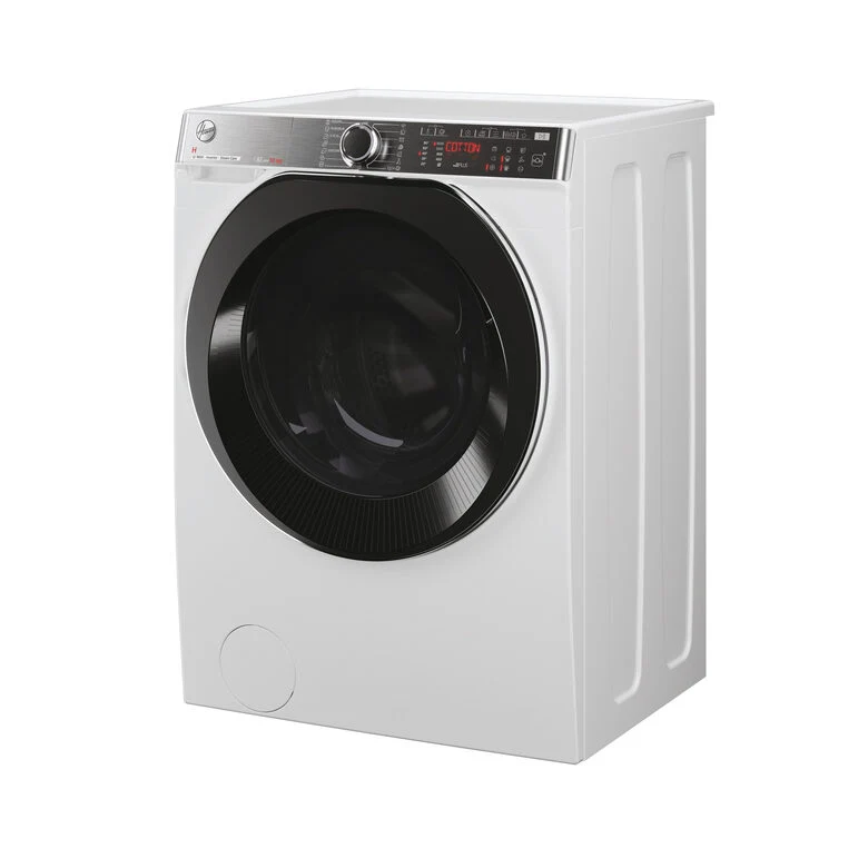 Hoover H5WPB610AMBC8-S H-WASH 550 Lavatrice A Libera Installazione 10 Kg, 1600 Giri, Power Care System, Auto Care, Steam Care Pro, Classe A, Bianco