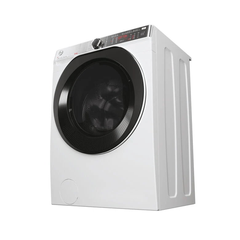 Hoover H5WPB610AMBC8-S H-WASH 550 Lavatrice A Libera Installazione 10 Kg, 1600 Giri, Power Care System, Auto Care, Steam Care Pro, Classe A, Bianco