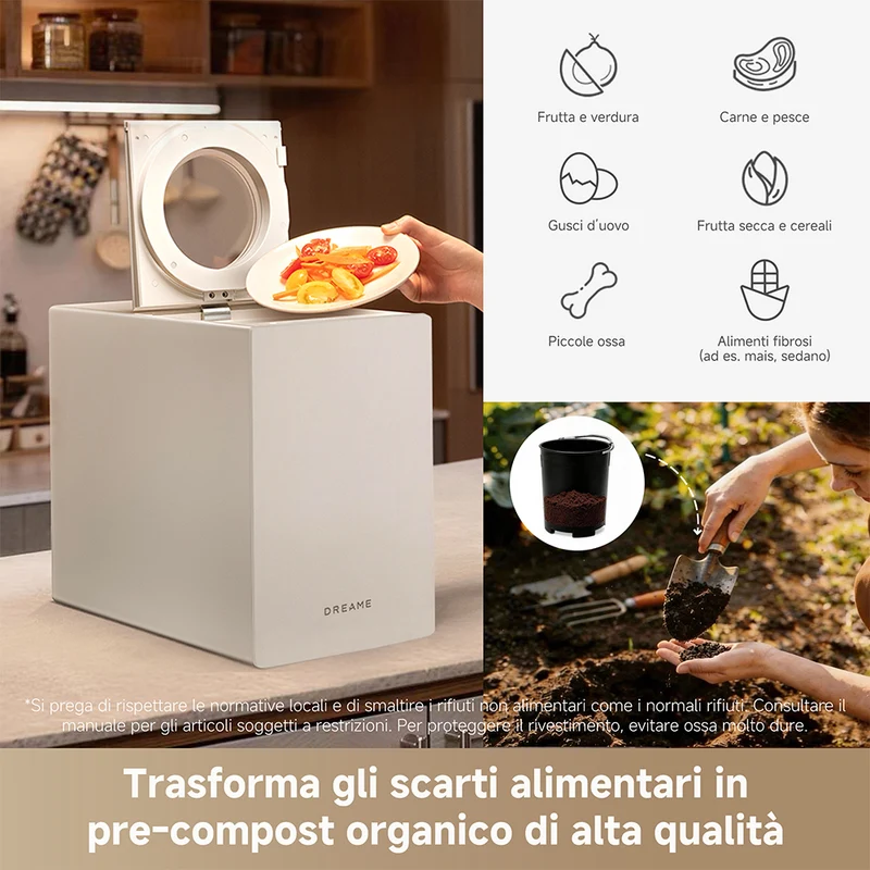 Tritarifiuti Dreame SF25 WiFi