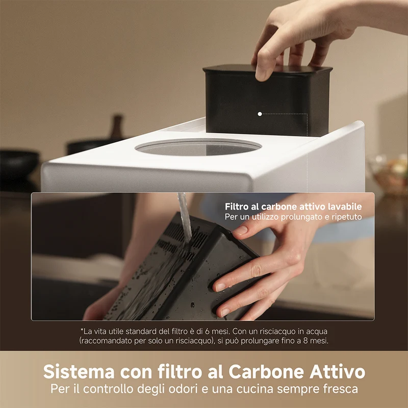 Tritarifiuti Dreame SF25 WiFi