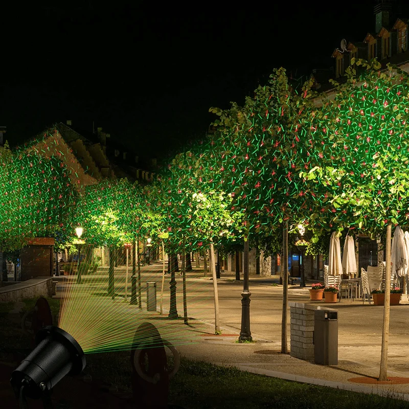 Projecteur Laser Extérieur - Éclairage Festif avec 1000 LED