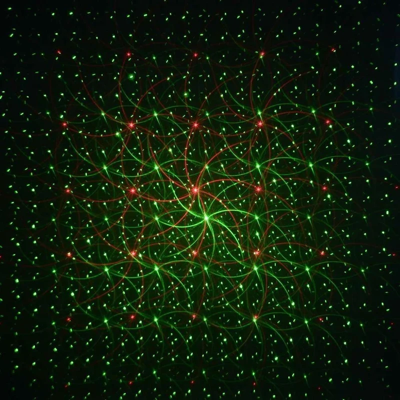 Projecteur Laser Extérieur - Éclairage Festif avec 1000 LED