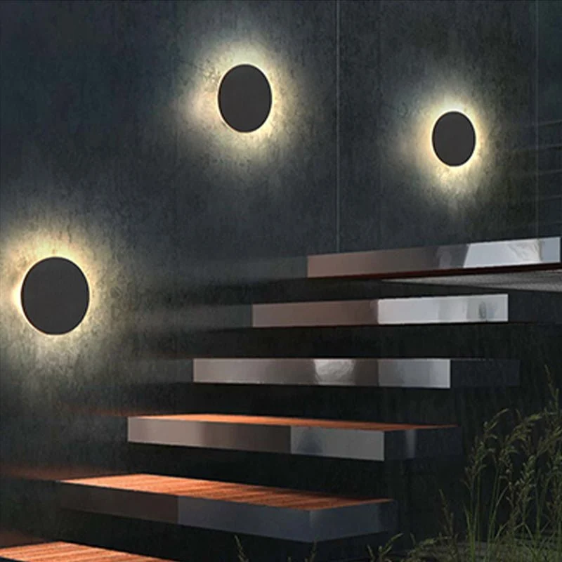 Applique Murale Extérieure LED Design - Éclairage Haut et Bas IP65