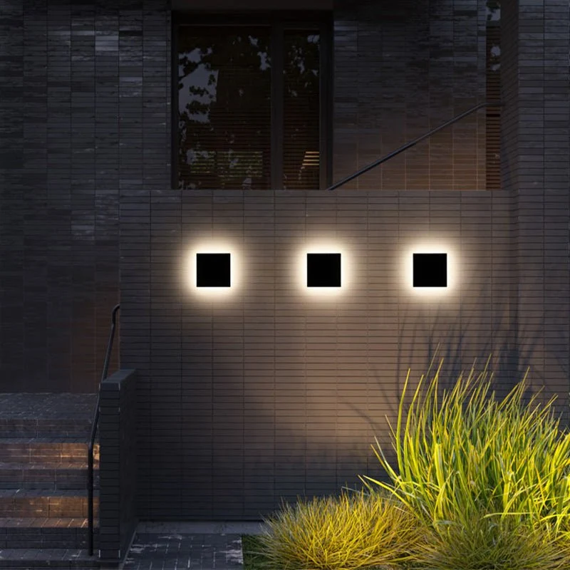 Applique Murale Extérieure LED Design - Éclairage Haut et Bas IP65