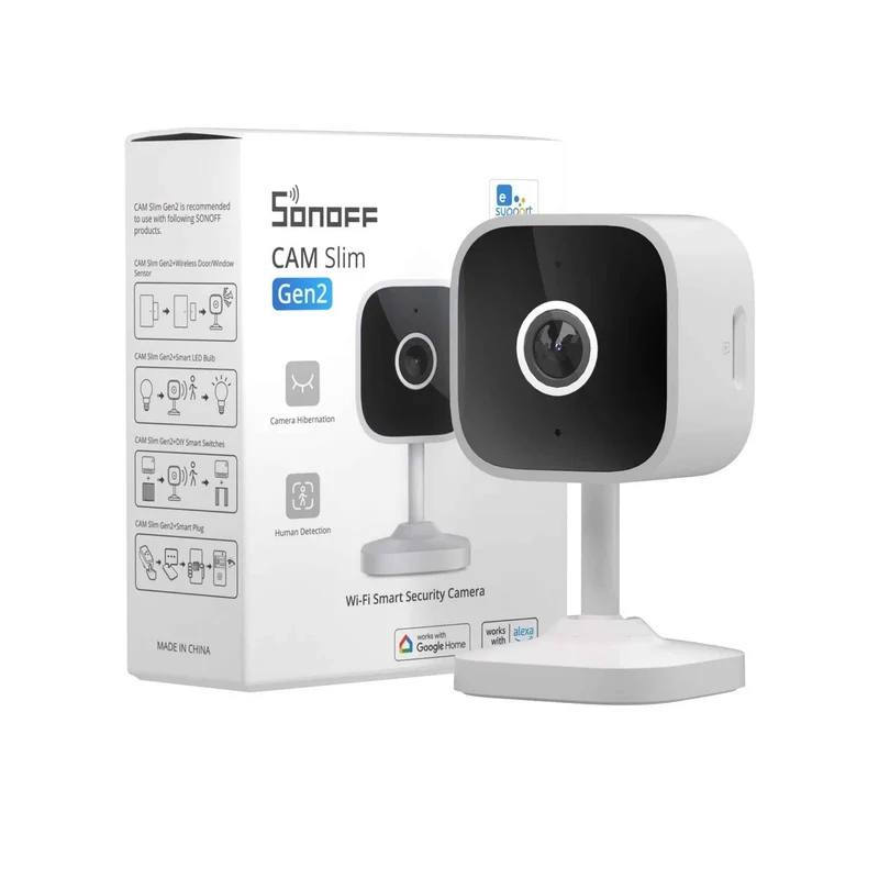 SONOFF CAM Slim Gen2 WiFi Smart Home Security Camera