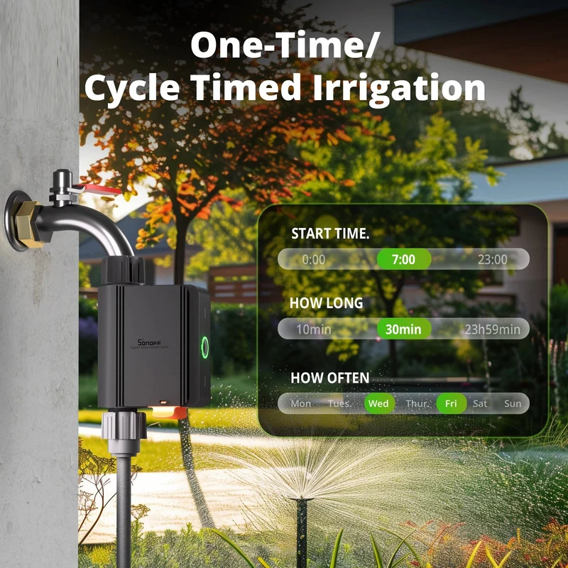 SONOFF SWV-BSP Zigbee 3.0 Smart Water Valve