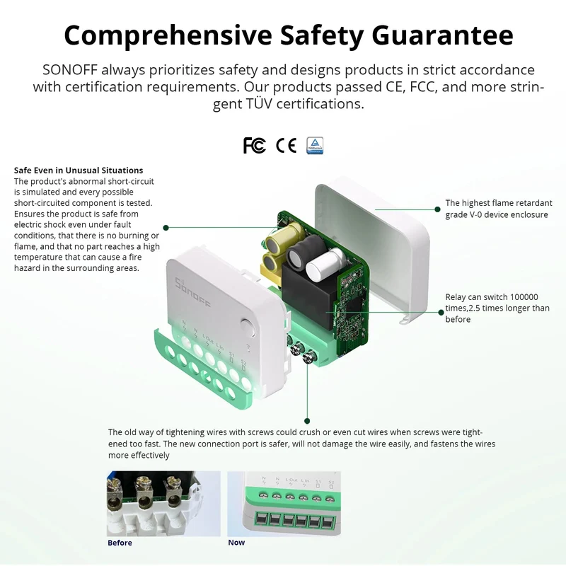 SONOFF MINIR4M MINI Extreme WiFi Smart Home Switch – Matter Compatible