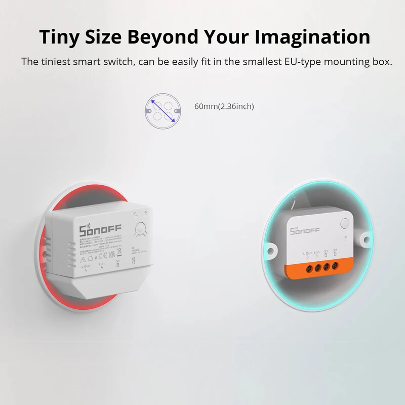 SONOFF ZBMINI-L Zigbee 3.0 Smart Switch – No Neutral Wire Required