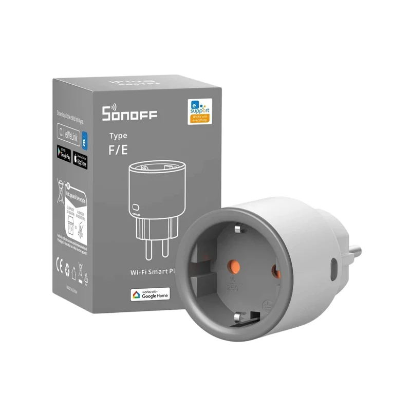 SONOFF S60 EU Smart Wi-Fi Plug with Energy Monitoring