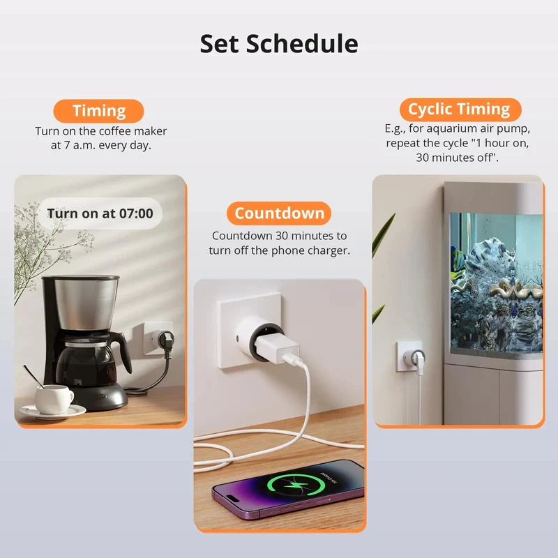 SONOFF S60 EU Smart Wi-Fi Plug with Energy Monitoring