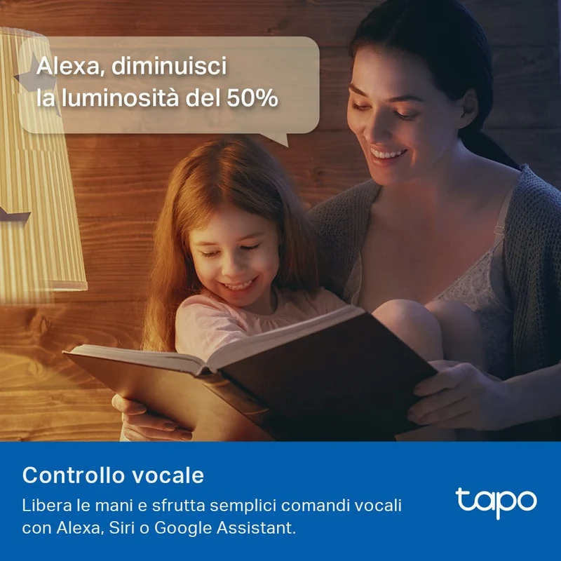 Tapo L535E Lampadina Smart Matter E27 Multicolore 1055lm 75W Alexa Google