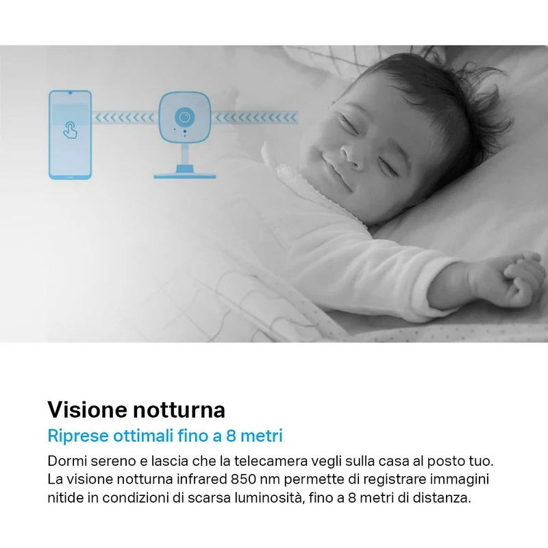 Tapo C110 Telecamera Wi-Fi Interno 2K 3MP
